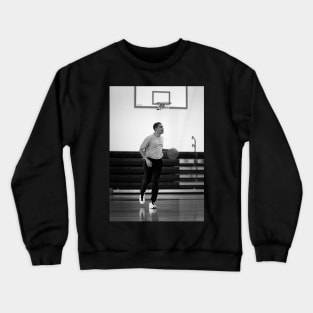 Barack Obama plays basketball Crewneck Sweatshirt